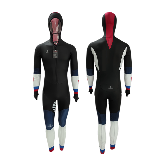 Traje de carrera de goma 