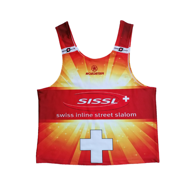 Simulan ang Numero ng Karera ng Ski Vest Sublimation Custom Vest Race Bibs