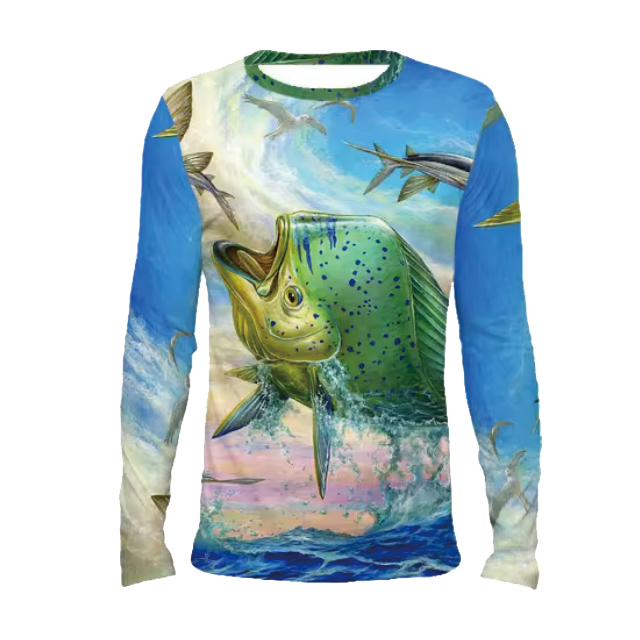 Por atacado roupas de pesca personalizadas