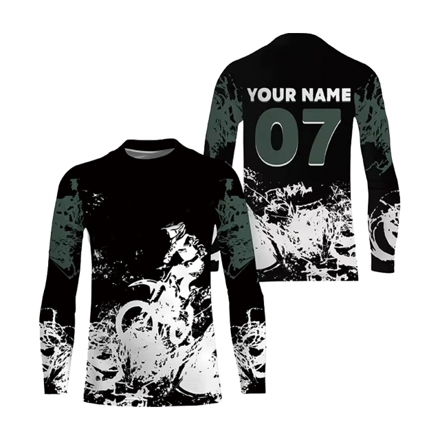 Jersey de moto de sublimaci&oacute;n personalizado