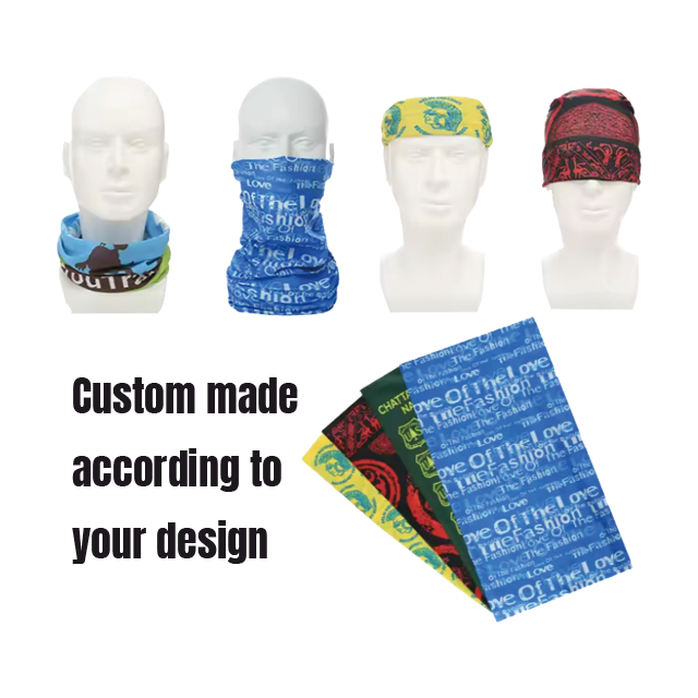 Seamless Multifunctional Magic Bandana Cycling Mask Warm Face Scarf Neck Cover