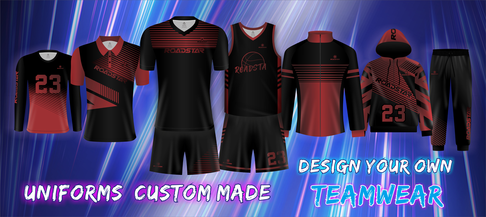Custom sublimation teamwear & uniform