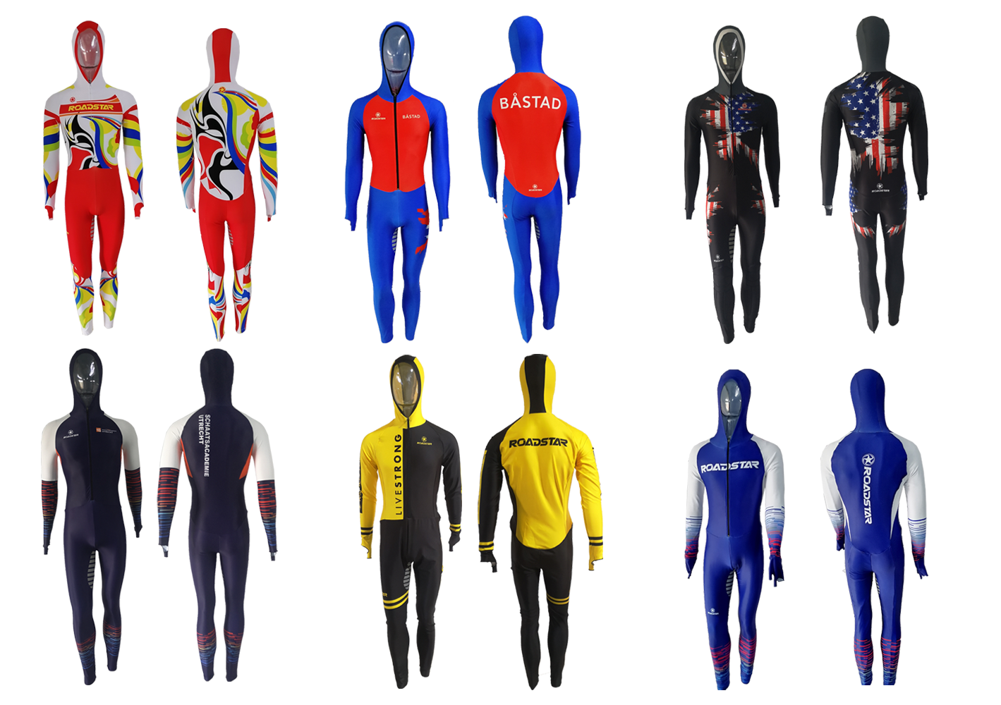 Custom Long Track Speedskating Skin Suit Roadstar Sporting Goods