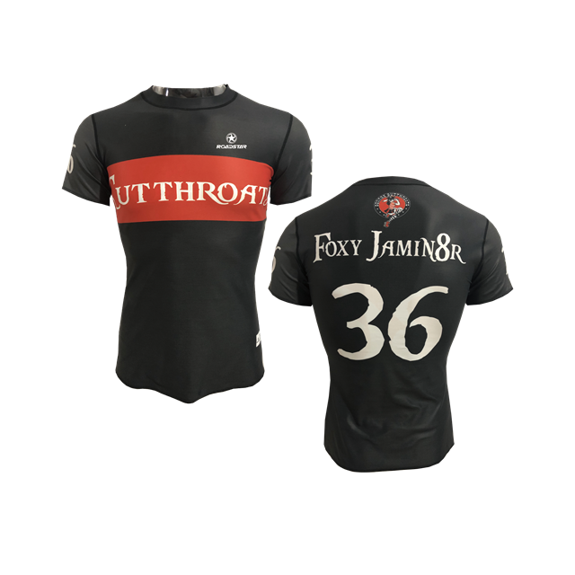 Sublim&eacute;iert Roller Derby Uniformen